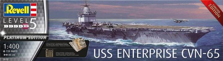 USS Enterprise CVN-65 Platnum Edition
