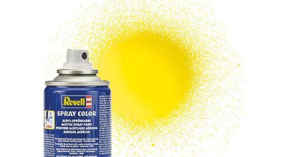 Gelb Yellow Gloss Acrylic Spray