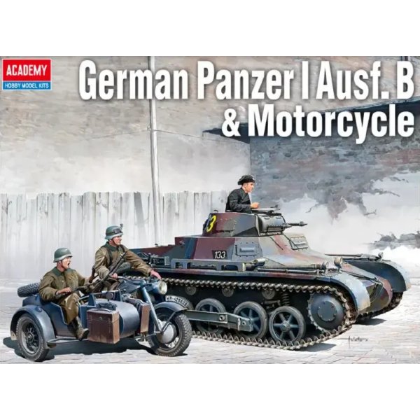 Panzer I Ausf.B & Motorcycle