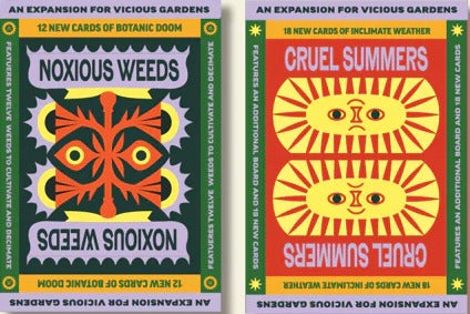 Vicious Gardens Cruel Summers & Noxious Weeds Expansions