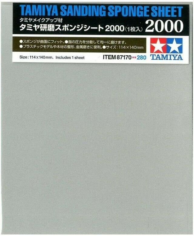 Sanding Sponge Sheet 2000