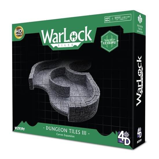 Warlock Tiles: Dungeon Tiles III- Curves Expansion