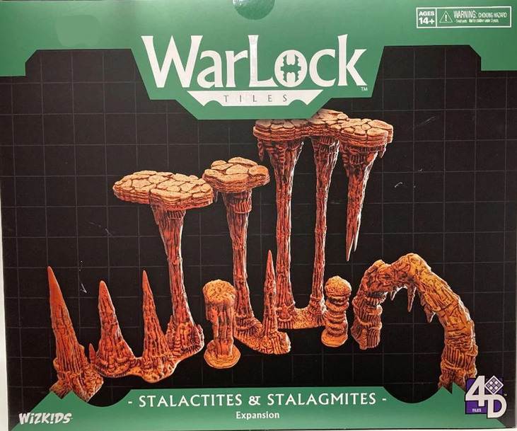 Warlock Tiles: Stalactites and Stalagmites