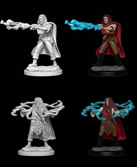 D&D Unpainted Minis: Human Sorcerer