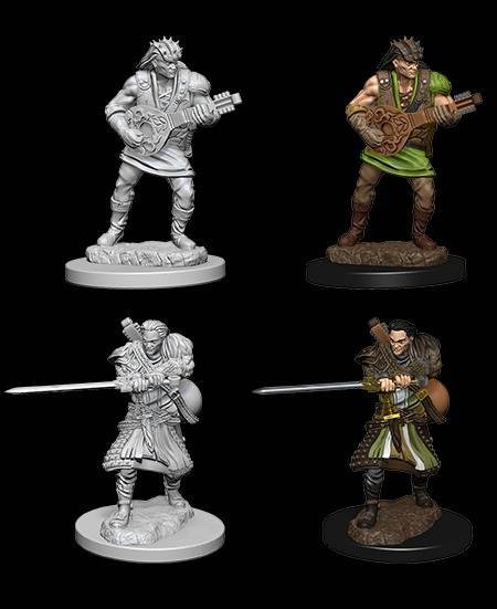 D&D Unpainted Minis: Human Male Bard