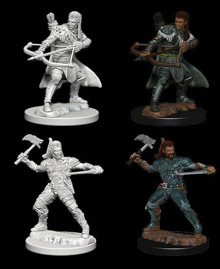 D&D Unpainted Minis: Human Ranger