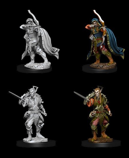 D&D Pre Primed: Male Elf Rogue