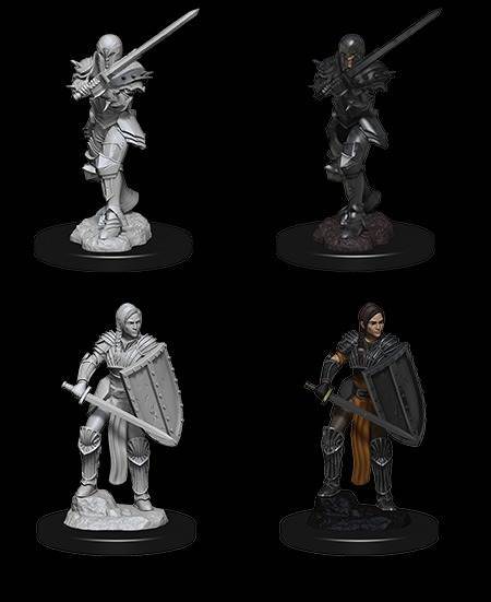D&D Unpainted Minis: Human Fighter