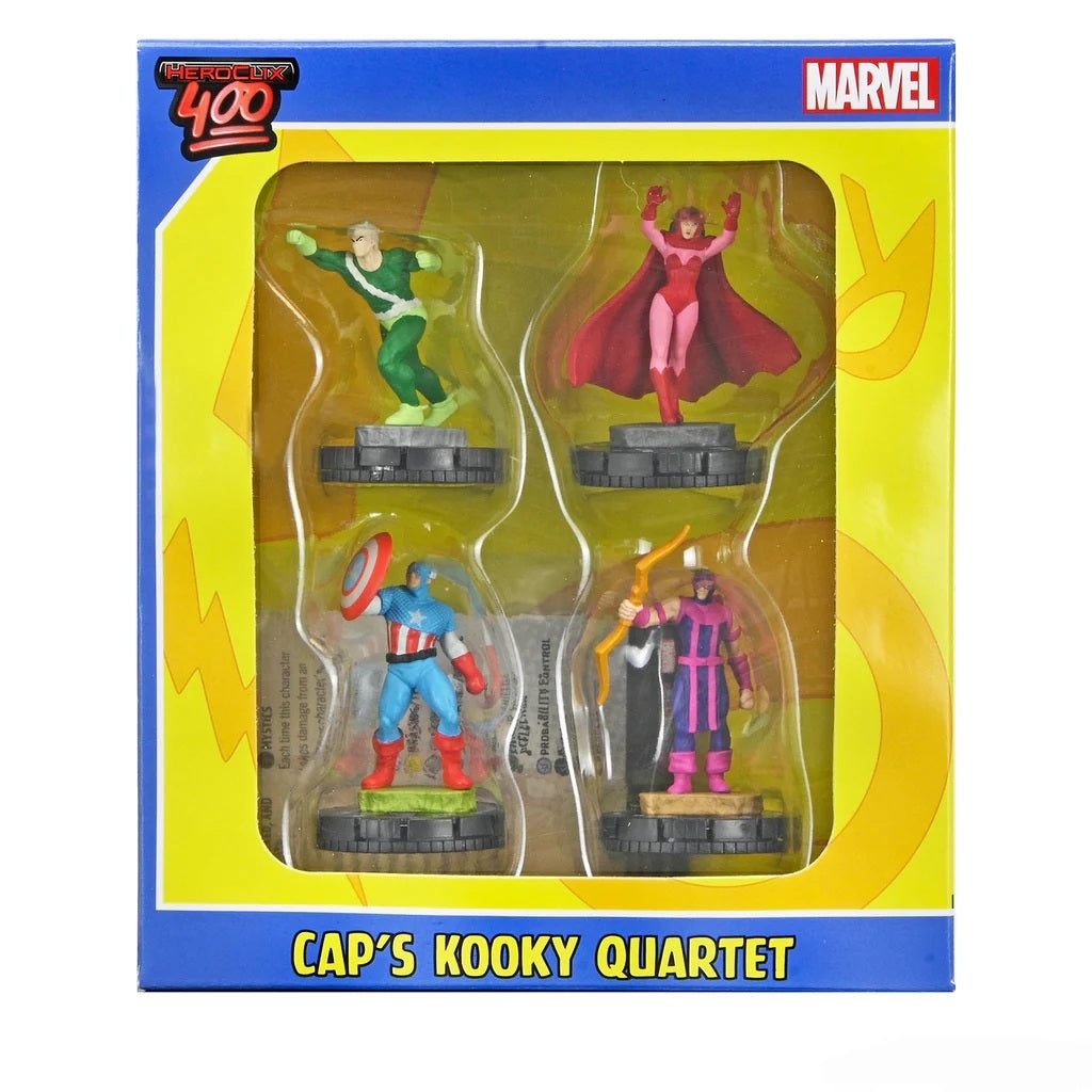 Marvel Heroclix 400 Cap's Kooky Quartet