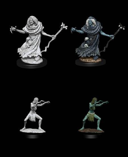 D&D Unpainted Minis: Sea Hag & Behur Hag