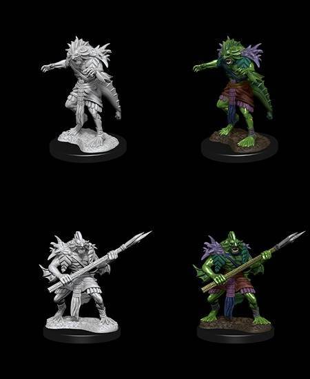 D&D Unpainted Minis: Sahuagin