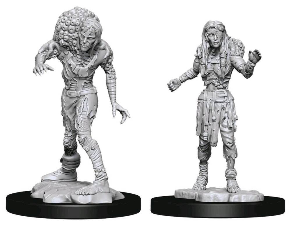 D&D Unpainted Minis: Drowned Assassin & Ascetic