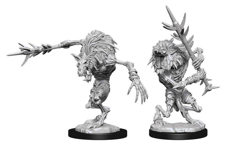 D&D Unpainted Minis: Gnoll Witherlings