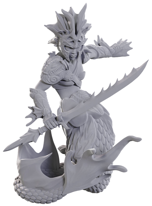D&D Unpainted Minis: Merfolk Scout