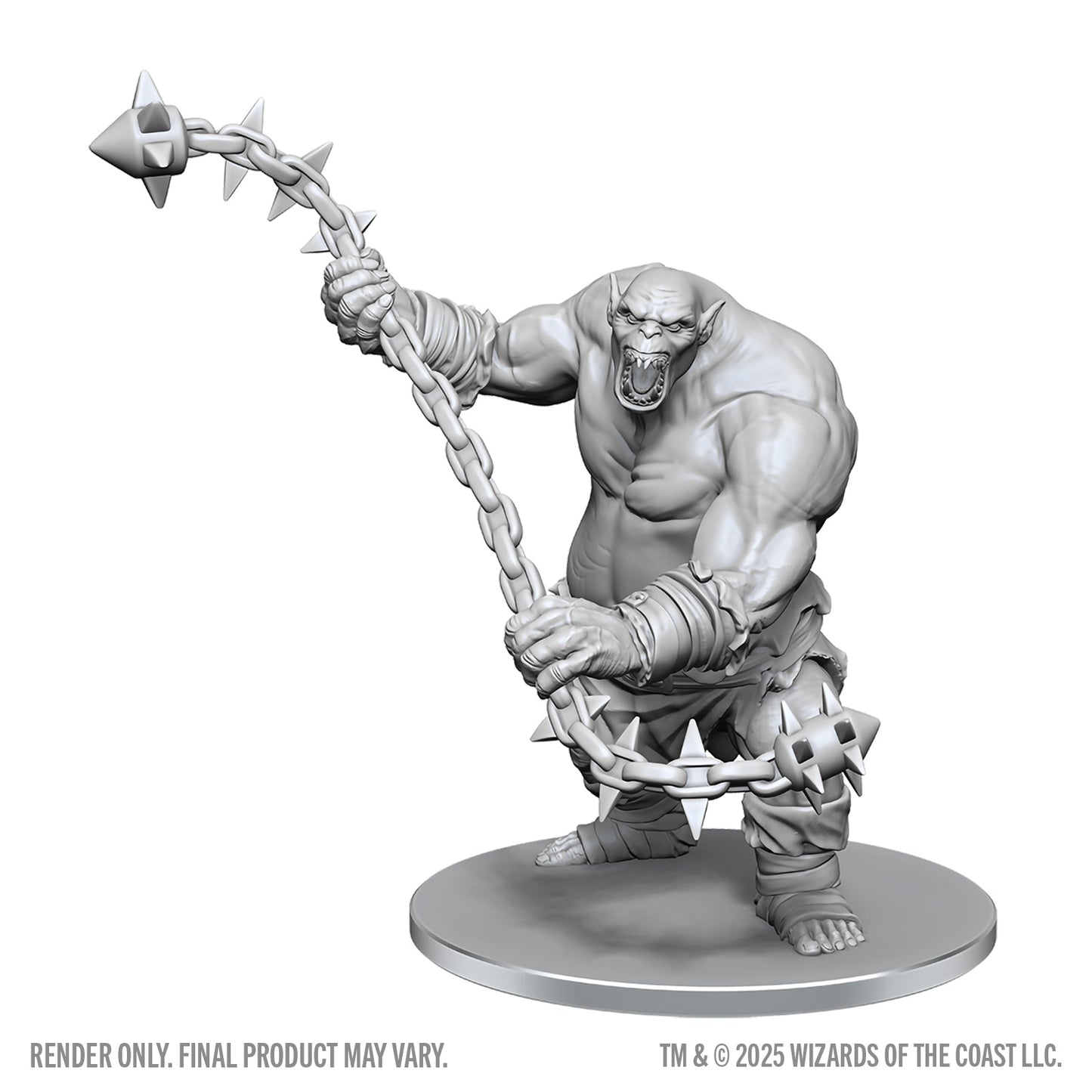 D&D Unpainted Minis: Ogre Chain Brute