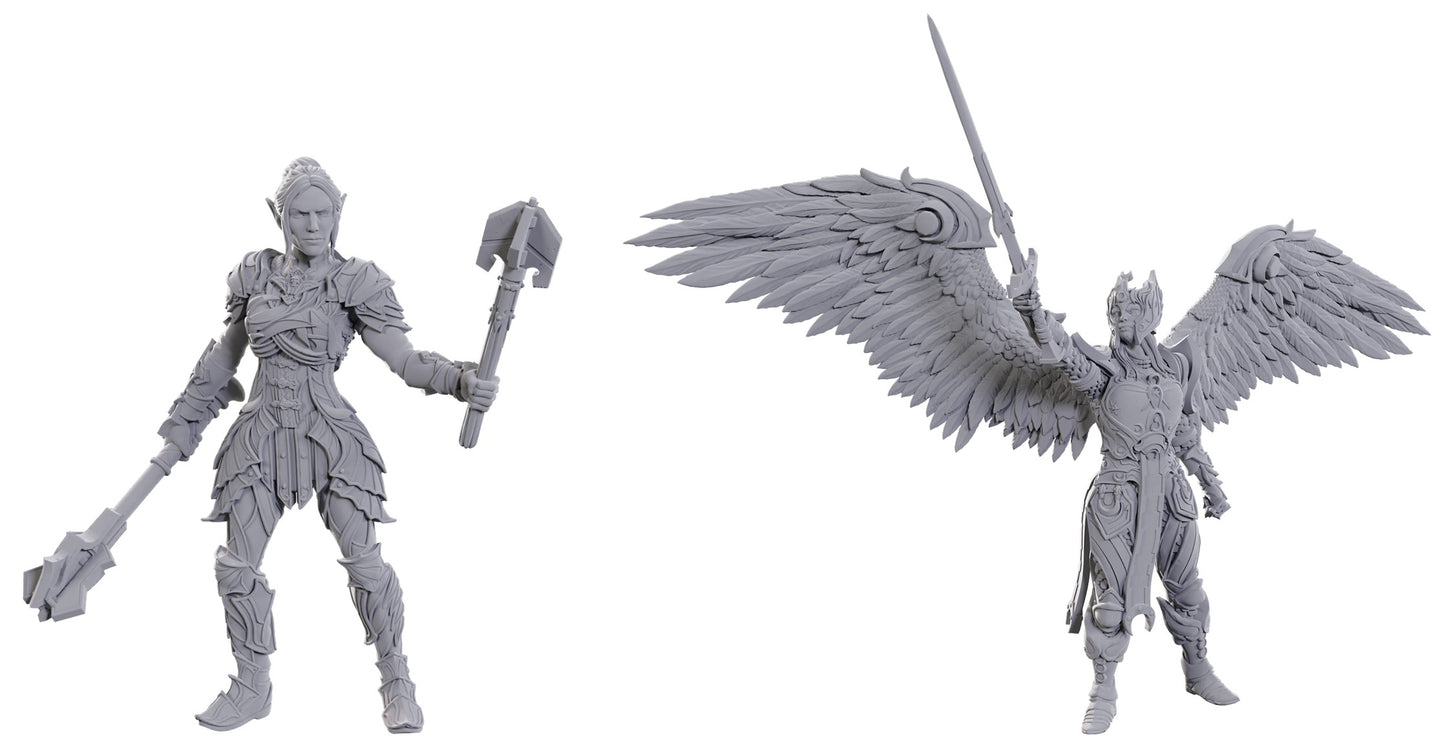D&D Unpainted Minis: BG3 Dame Aylin & Minthara