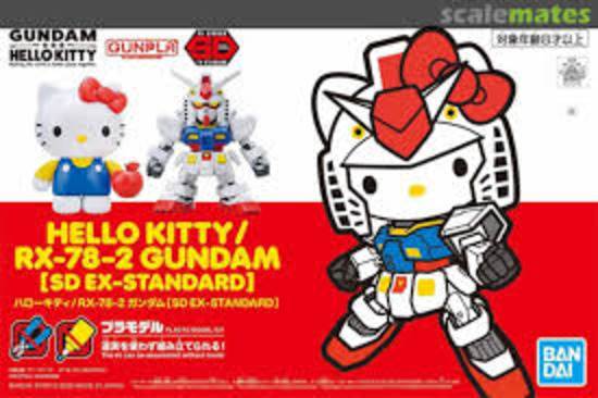 Hello Kitty / RX-78-2 Gundam (SD EX-Standard)