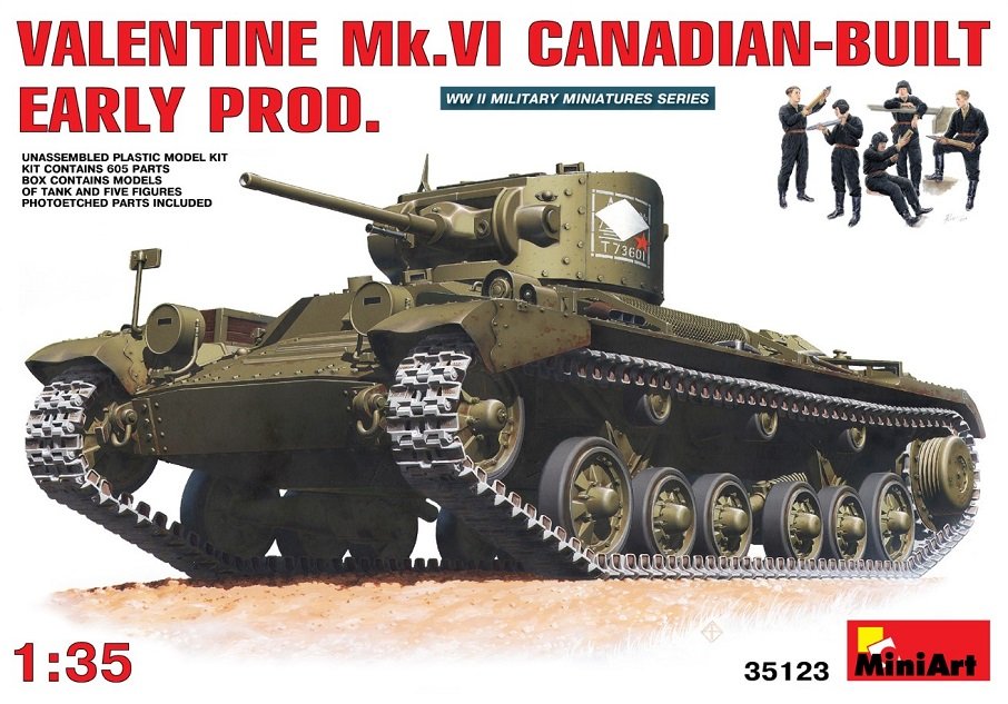 Valentine Mk.VI Canadian-Built Early Production