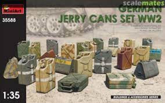 German Jerry Cans Set WW2