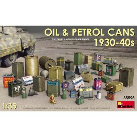 Oil & Petrol Cans 1930-40s