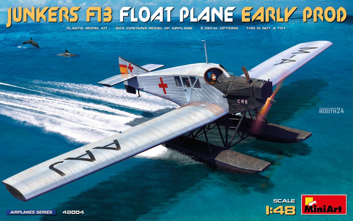 Junkers F13 Float Plane (Early Productions)
