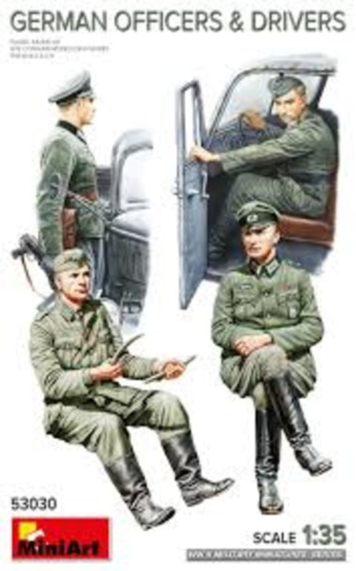 German Officers & Drivers