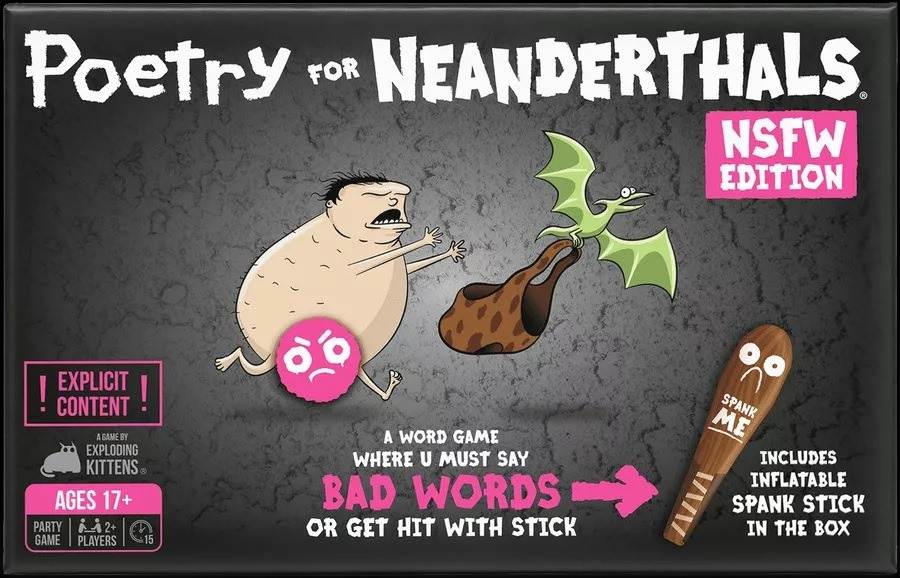 Poetry For Neanderthals NSFW Edition