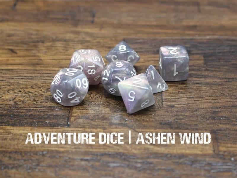 Standard Dice Set - Ashen Wind