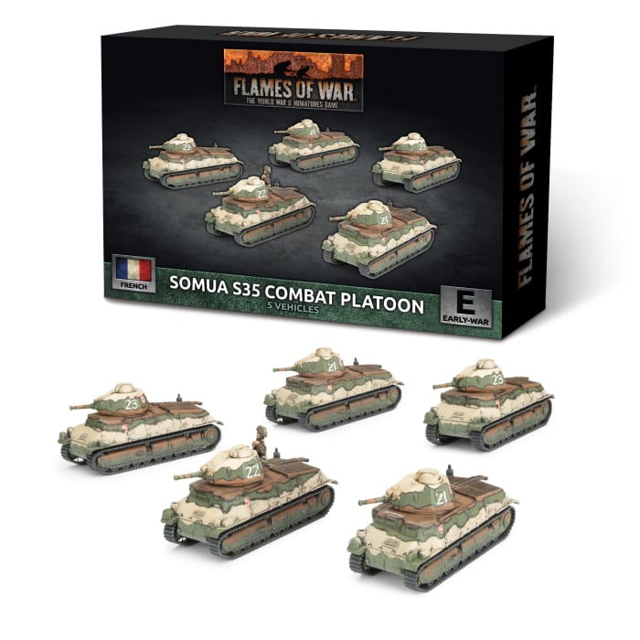 Somua S35 Combat Platoon (5 pcs.)