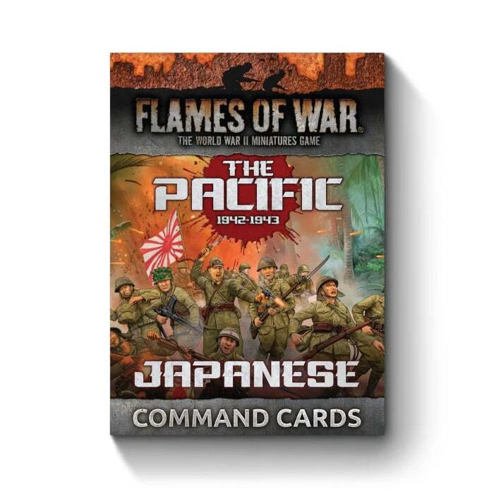 Flames Of War The Pacific; Japanese Command Cards