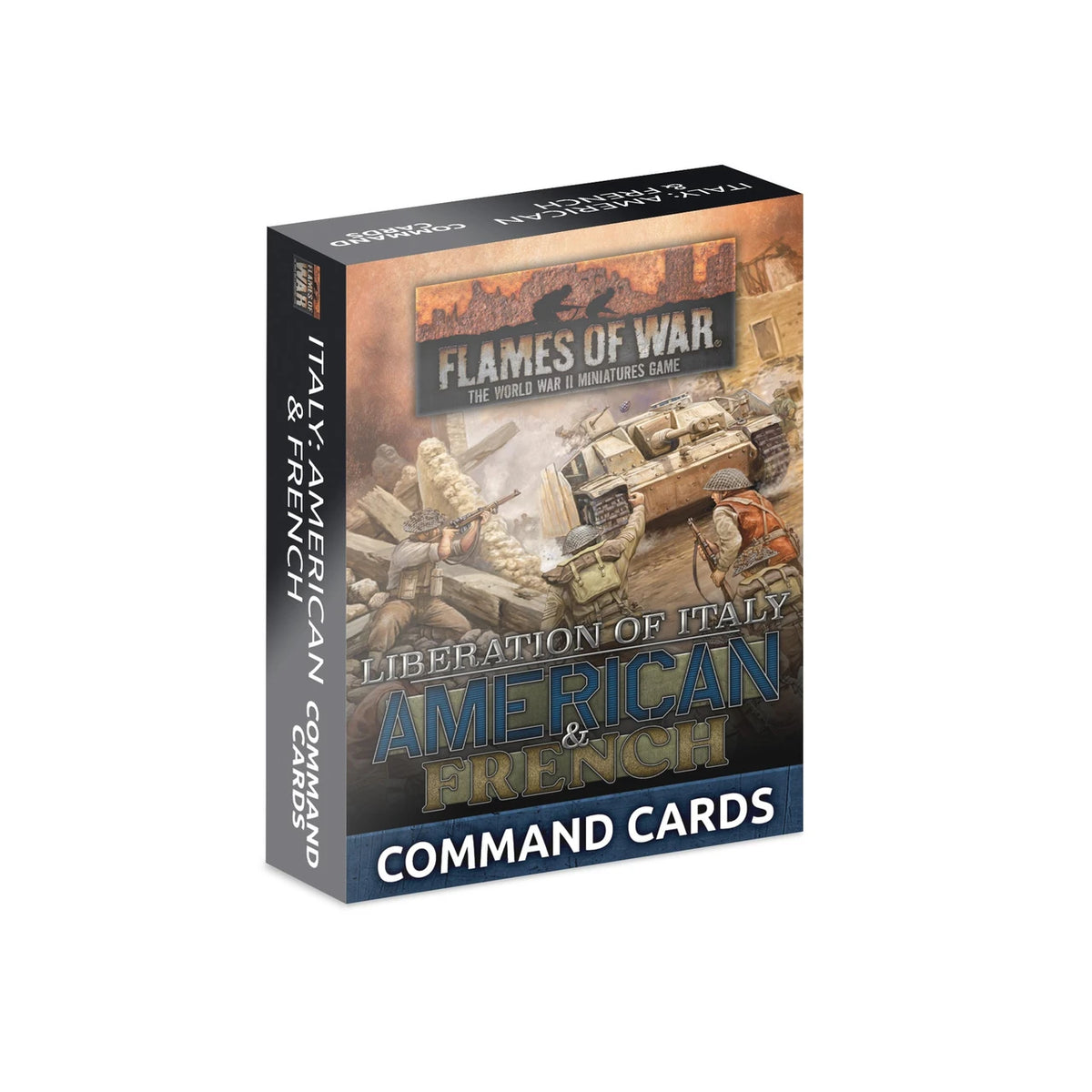 FOW American and French Command Card Pack