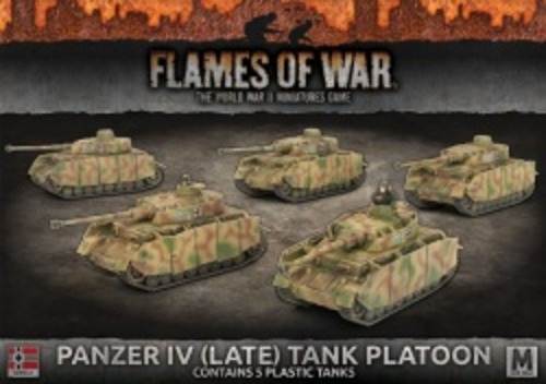 Panzer IV Tank Platoon (5 pcs.)