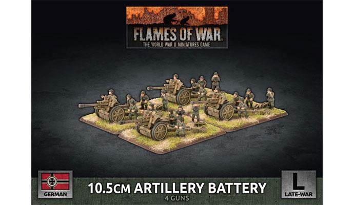 10.5cm Artillery Battery (4 pcs.)