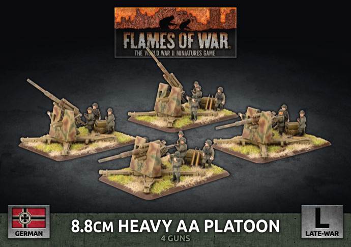 8.8cm Heavy AA Platoon (4 pcs.)