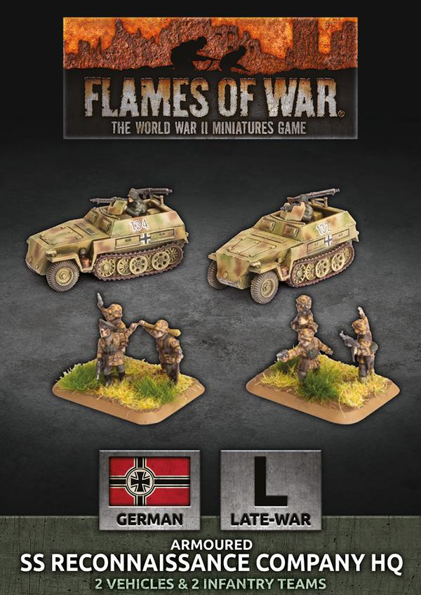 Flames Of War Figurines Acheter Flames Of War - Armoured Reconnaissance HQ Platoon - Jeux De Flames Of War Allemand Flames Of War Figurines Acheter Flames Of War - Armoured Reconnaissance HQ Platoon - Jeux De Flames Of War Allemand