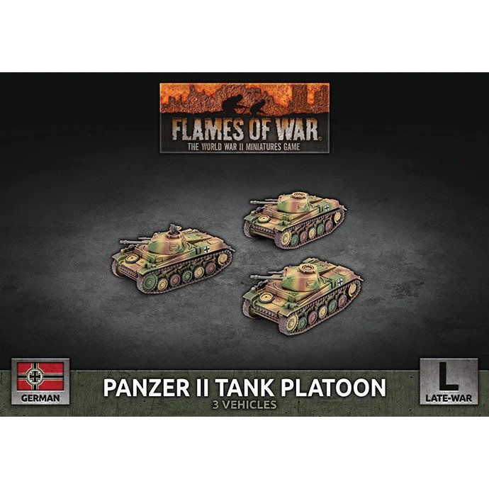 Panzer II Tank Platoon (3 Vehicles)