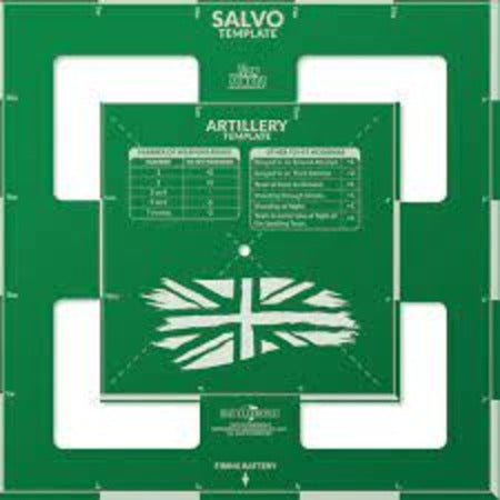 Team Yankee, British Salvo Template