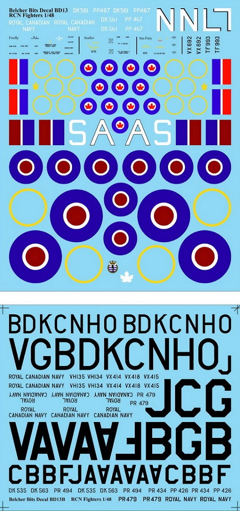 Seafire, Firefly & Sea Fury