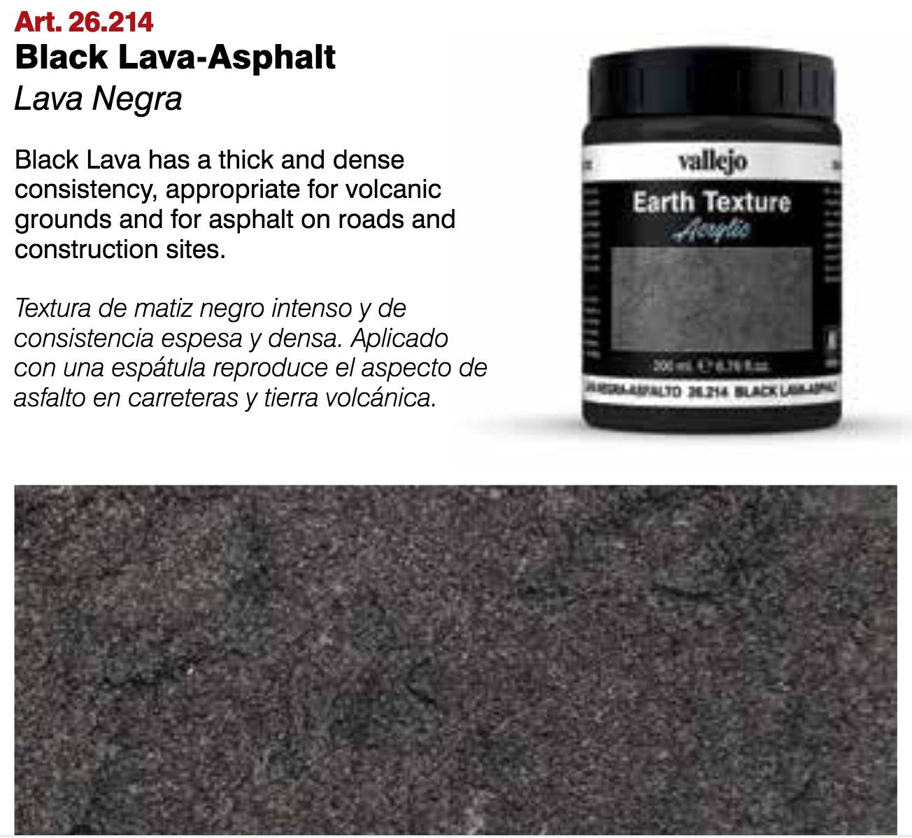 Stone Texture - Black Lava Asphalt