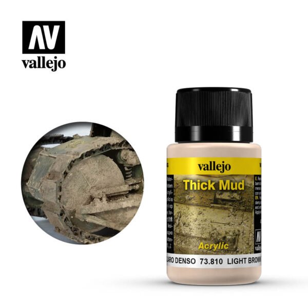 Thick Mud: Light Brown Mud