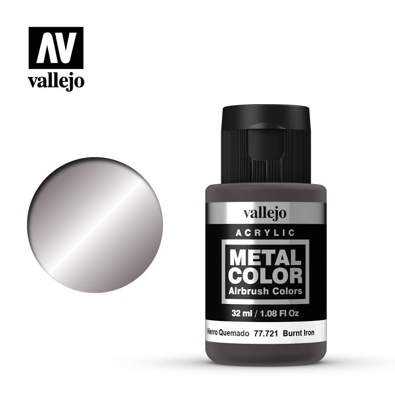 Acrylic Metal Color: Burnt Iron