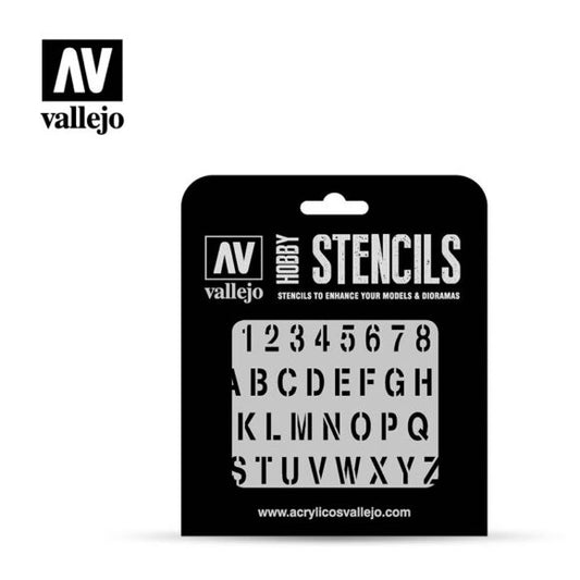 Stencil: Stamp Font
