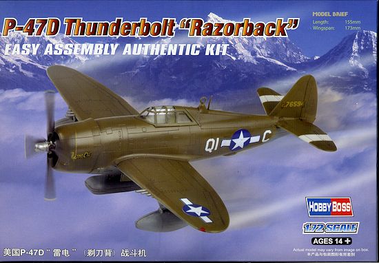 P-47D Thunderbolt "Razorback"