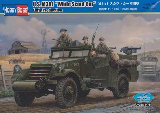 U.S. M3A1 "White Scout Car" Early Production