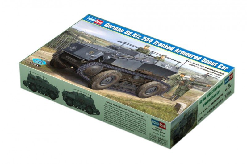 German SdKfz 254 Tracked Armoured Scout Car