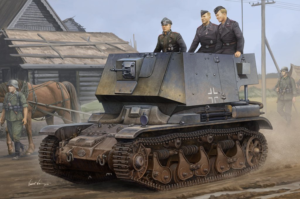 Befehlsfahrzeug auf Fgst. Pz.Kpfw.35 R 731(f)