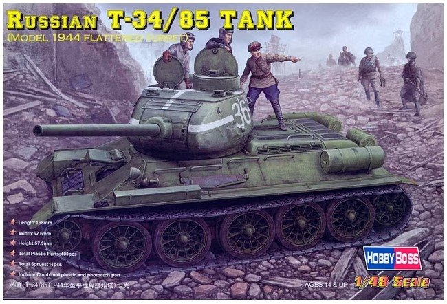 Russian T-34/85 Tank Model 1944