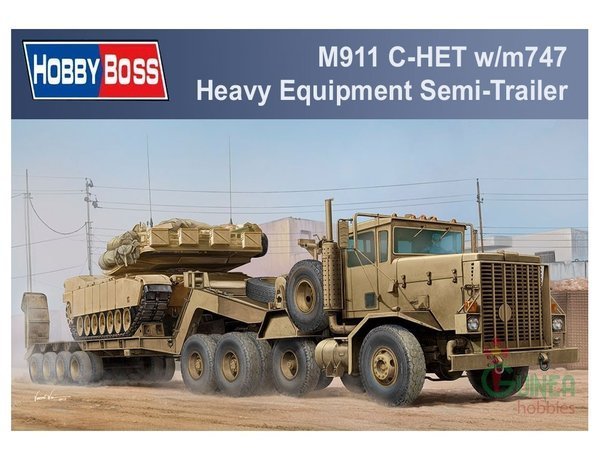 M911 C-HET w/M747 Heavy Equipment Semi-Trailer