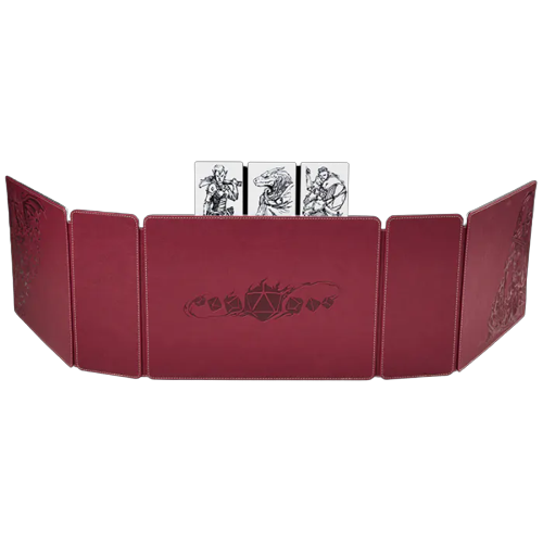 Dragon Shield RPG Game Master Companion Blood Red
