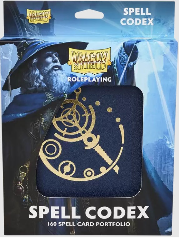 Dragon Shield RPG Spell Codex Midnight Blue
